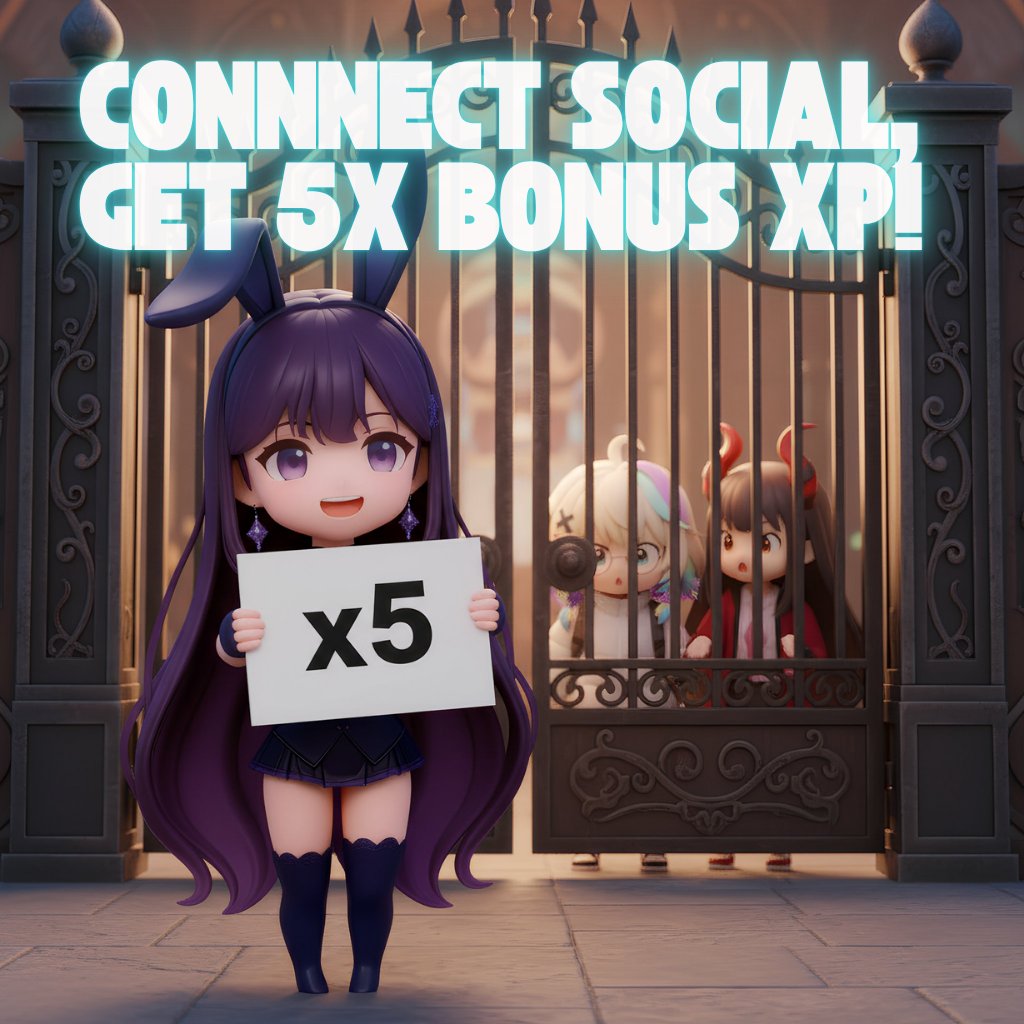 gPryzm! 

For celebrating our recent Beta release, 
You can get x5 XP for the social account link bonus! 
(*e.g. 1,000 ➡️ 5,000) 

Don’t forget to link and get your early-bird chance! 
👉app.pryzm.gg

*FYI: Everyone already linked (from the beta launch start) has been