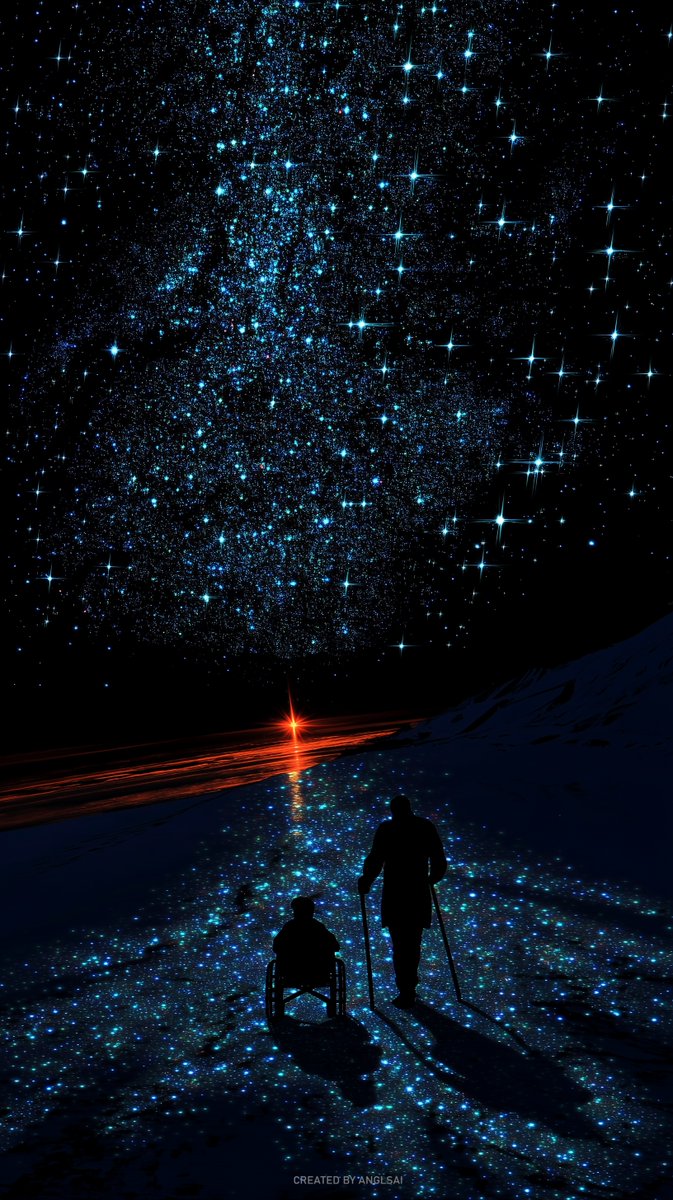 AnglsAI's tweet image. I always see AI generated photos depicting different social or natural contexts. Still, today I reflected that life is more beautiful when we include each other without judging who we are or how we look. We all have a heart that makes us equal and gives us life.