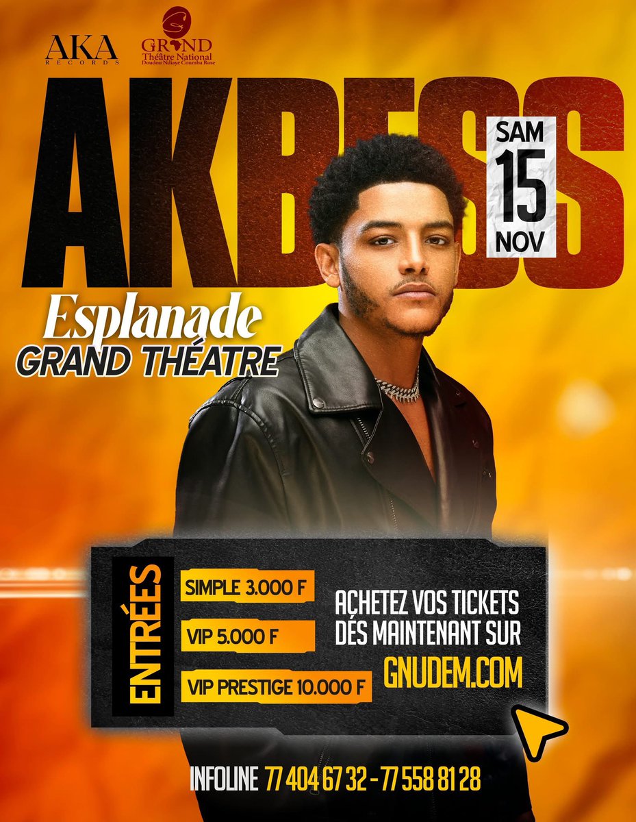 dipdunduguiss's tweet image. À ce soir pour le show de @AkbessOfficiel ! 
J’y serai 🔥🧨