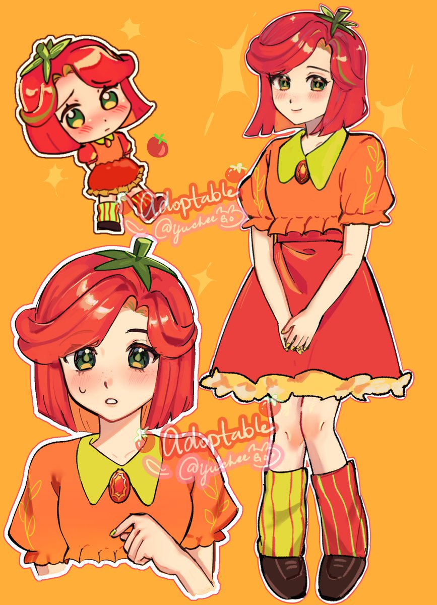 YucheeGo's tweet image. ~Tomato Adoptable- OPEN
Set price
Personal usage - 60$
Monetized content - 100$
Available in my Vgen Shop! 
vgen.co/YucheeGo
