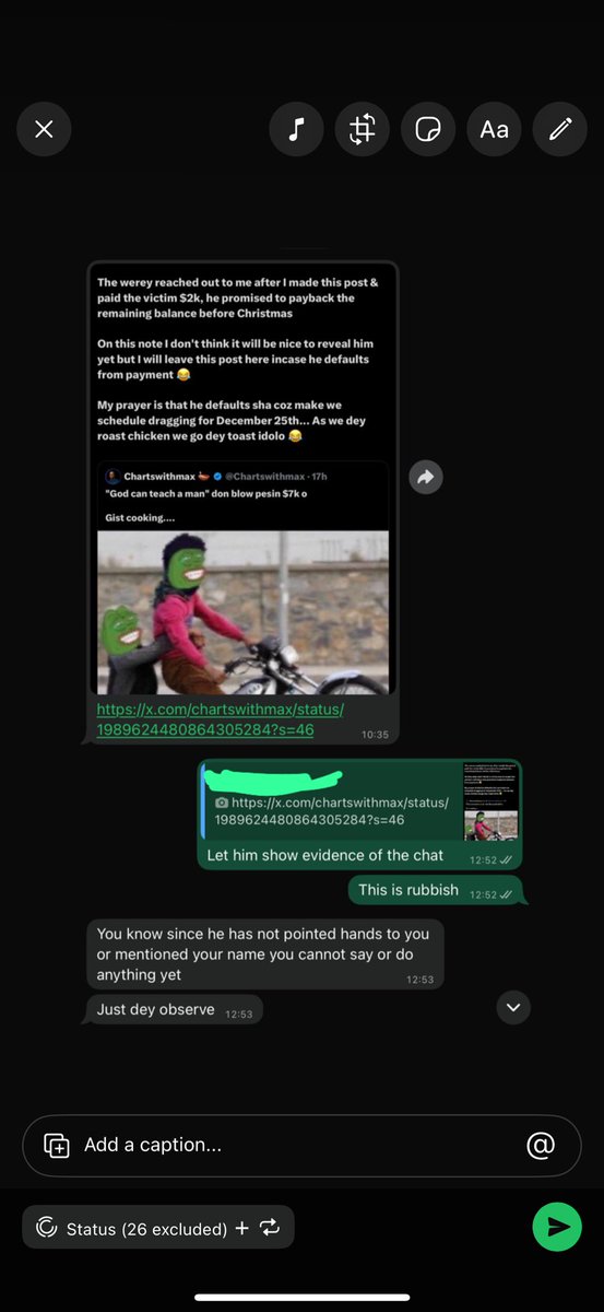 Fznation01's tweet image. A lot of people has come to my dm asking me a question from a post of someone I have never spoken to before. 

I’m not mentioned on the post but due to the fact that my bio has it stated ‘God can teach a man ’ most persons are asking if such a thing happened (collecting money…