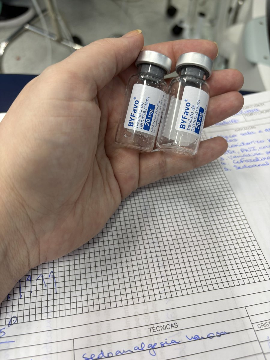 Colocação de marca-passo com remimazolam em BIC 💅💅
