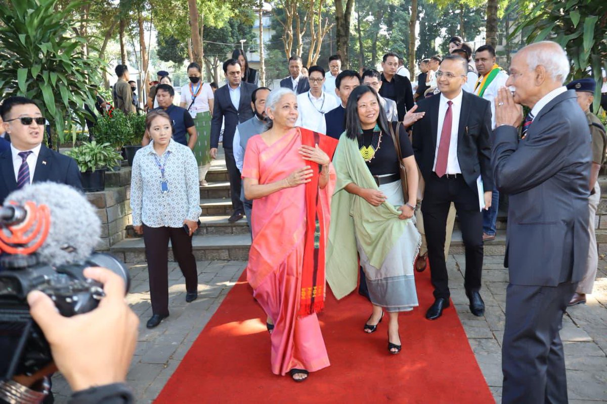 JakhaluHekani's tweet photo. So privileged to have Hon’ble Union Minister Madam @nsitharaman initiate setting up the AI &amp; Future Skill Center of Excellence at NTTC Dept of Industries Commerce, &amp; then personally come to inaugurate it. 

Thank you Ma’am for your love &amp; concern for our people #Nagaland https://t.co/5Wlb2BbG2k
