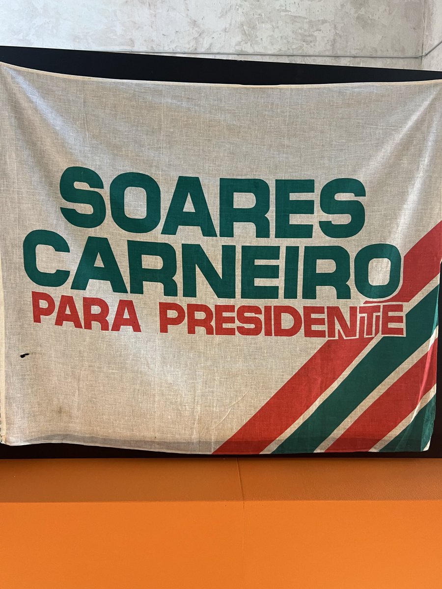 Ainda hoje tenho pena de não ter podido votar Soares Carneiro
