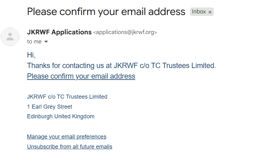 I just applied to JK Rowlings women's fund to see if they can help me combat people trying to get me sack from jobs