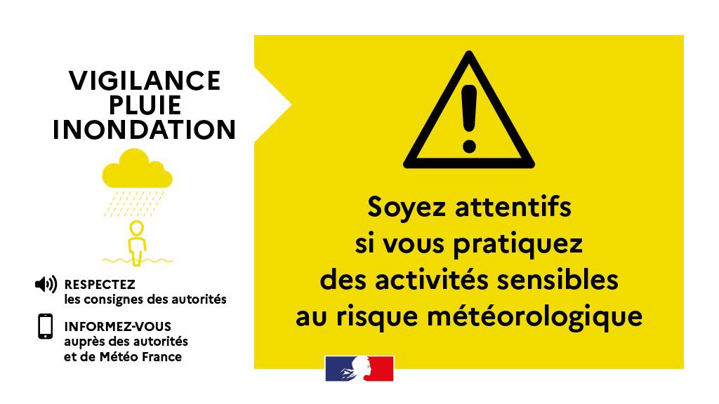 🟡 <a href="/meteofrance/">Météo-France</a> lève la vigilance orange et place le Rhône et la métropole de Lyon en #vigilance jaune pluie inondation. 🌧️

💨La vigilance jaune vent est quant à elle levée.
