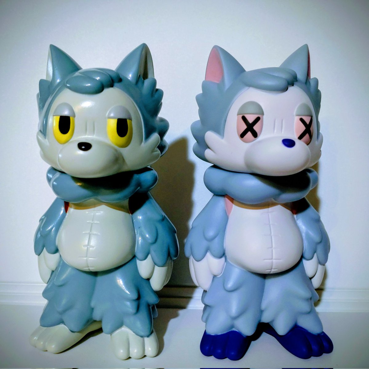 masacado1022's tweet image. おおかみくん　ERROR BLUE  ✖️✖️
スタンダードカラーと
#デザフェス62 #あらいきりこ