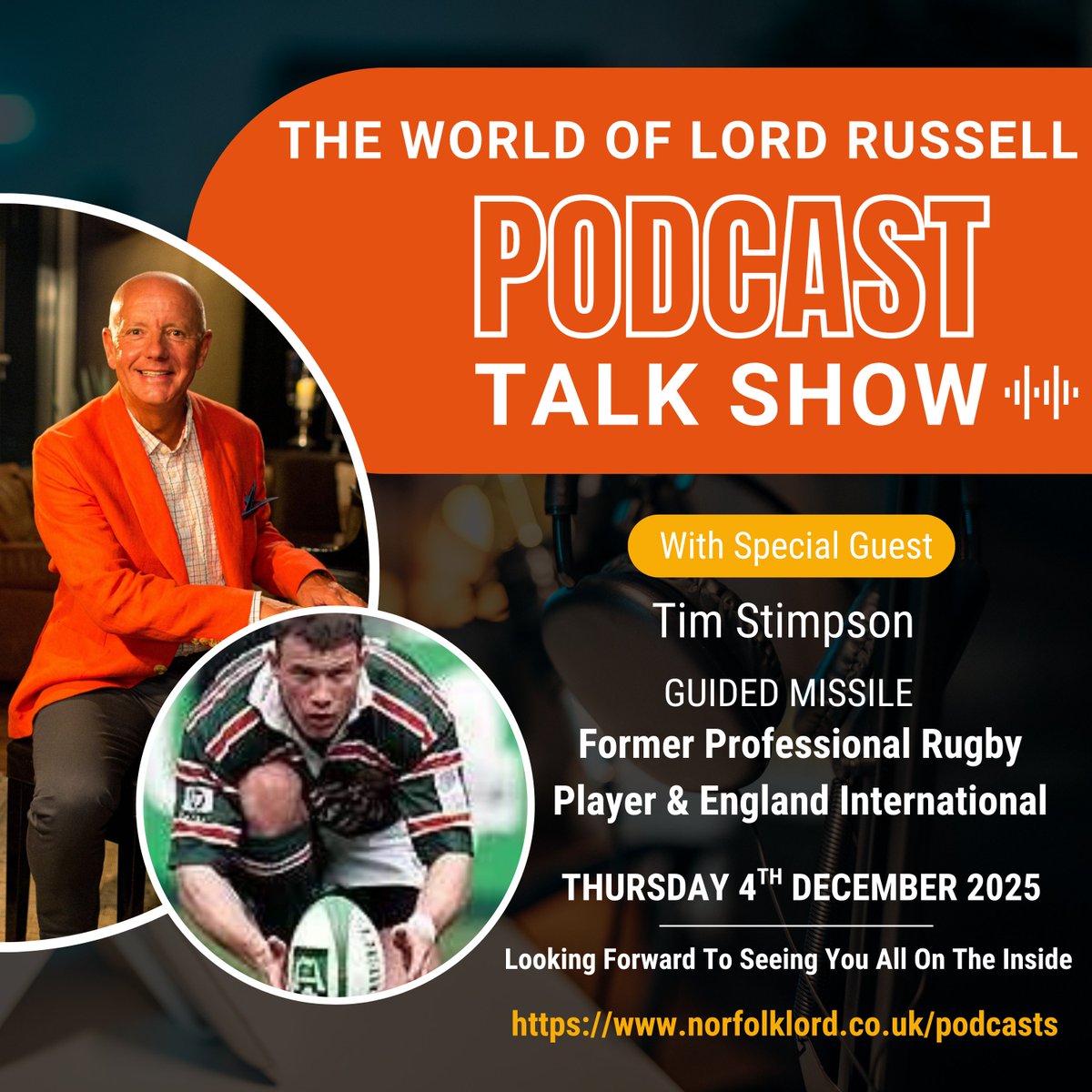 Next up on Elite Arena: Business and Sport Talk Show on <a href="/YouTube/">YouTube</a>  is <a href="/timstimpson/">Tim Stimpson</a> who is a former #rugby union international full back
<a href="/WakeyTrinityST/">WakefieldTrinityST</a> <a href="/NewcastleRFC/">NewcastleFalcons</a> <a href="/LeicesterTigers/">Leicester Tigers</a> <a href="/LGDP_Perpignan/">LGDP</a> <a href="/LeedsTykes/">Leeds Tykes RUFC</a> &amp; <a href="/NottinghamRugby/">Nottingham Rugby</a> <a href="/EnglandRugby/">England Rugby</a> &amp; the British Lions <a href="/lionsofficial/">British & Irish Lions</a>