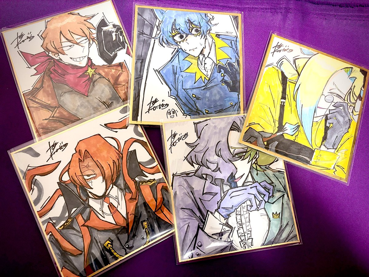 ⭐︎サチあれページ⭐︎ 色紙ﾁｮｲ見せ (多分何かしら増える)