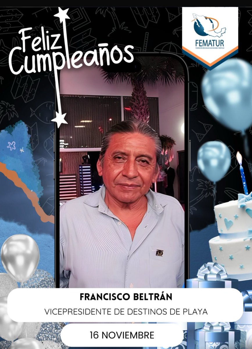 Muchas felicidades a los cumpleañeros de la familia @fematur en este maravilloso mes que tengan y día grandioso