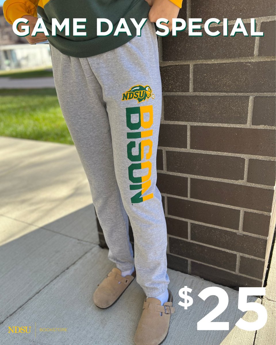 Happy Harvest Bowl! 🌾

Today's Game Day Special is ONLY available inside the FargoDome kiosk in the NW corner of the concourse! 

🎪 Tailgating in Thunder Alley: 9:30am-2:30pm *LAST WEEKEND!*
📍 Memorial Union: 10am-3pm
🏈 FARGODOME NW Concourse: Doors open til 🤘🤘🤘