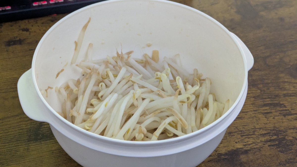 roughrobotics's tweet image. 成長が止まらないらふろぼさん、とうとうダイエットを決意✊
・ごはんの炊く量を減らす
・おやつをもやしに置き換える
・毎日エアロバイク