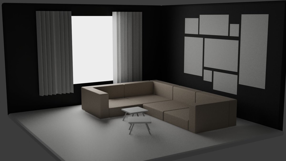 ContainmentC's tweet image. WIP i really want more time with blender and less with life in general
#b3d  #InteriorDesign