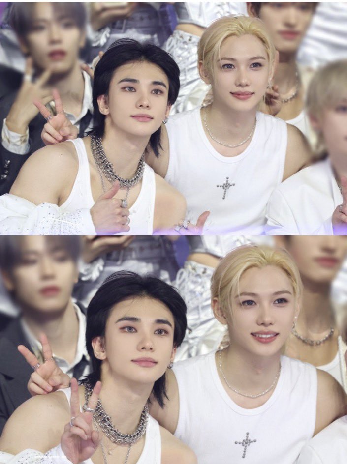 jinnieXbokie's tweet image. IT IS A HYUNLIXFUL DAY ♡