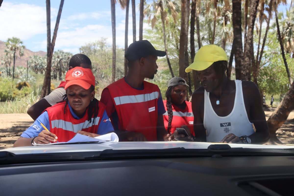 NamibiaRedCross's tweet image. The National Society continues its beneficiary validation exercise to ensure drought assistance reaches those most affected.

This forms part of our Drought Relief Programme supported through the Emergency Appeal with the @ifrc.

#RedCross #DroughtResponse