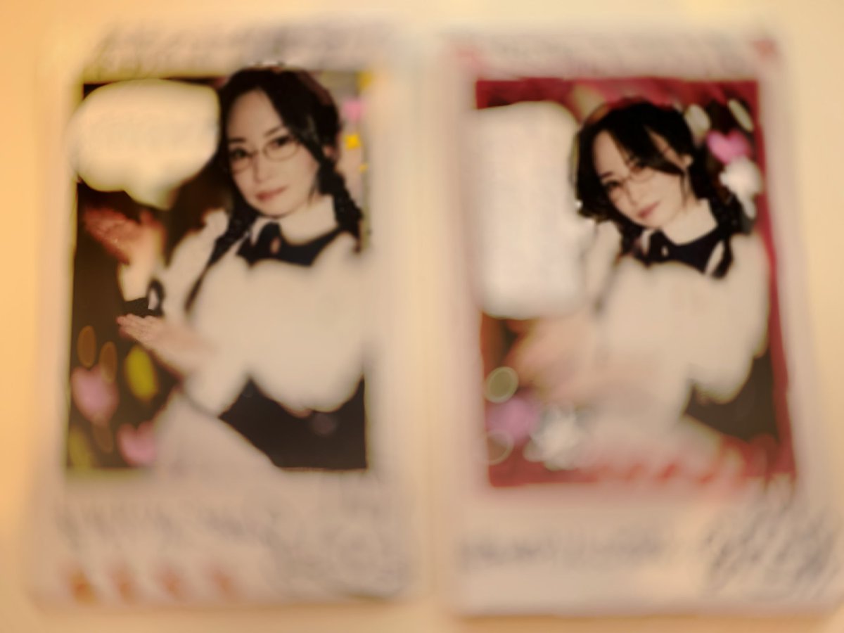 wp_ringo's tweet image. ごはんチェキをご購入くださった皆さま、本当にありがとうございます😭
なかなか巣立っていかないチェキを見ていて、「2枚も撮ってしまった……」と少し後悔していたのですが、本日で心が晴れやかになりました🫶
お手に取ってくださった方と一緒に、チェキたちがたくさんご飯を食べられますように🍚