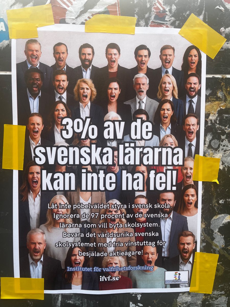 Det finns 300 000 lärare i Sverige. Omkring 9000 av dessa är positiva till vårt nuvarande skolsystem. De hörs inte ofta längre, men de finns och förtjänar ett parti som företräder deras intressen.