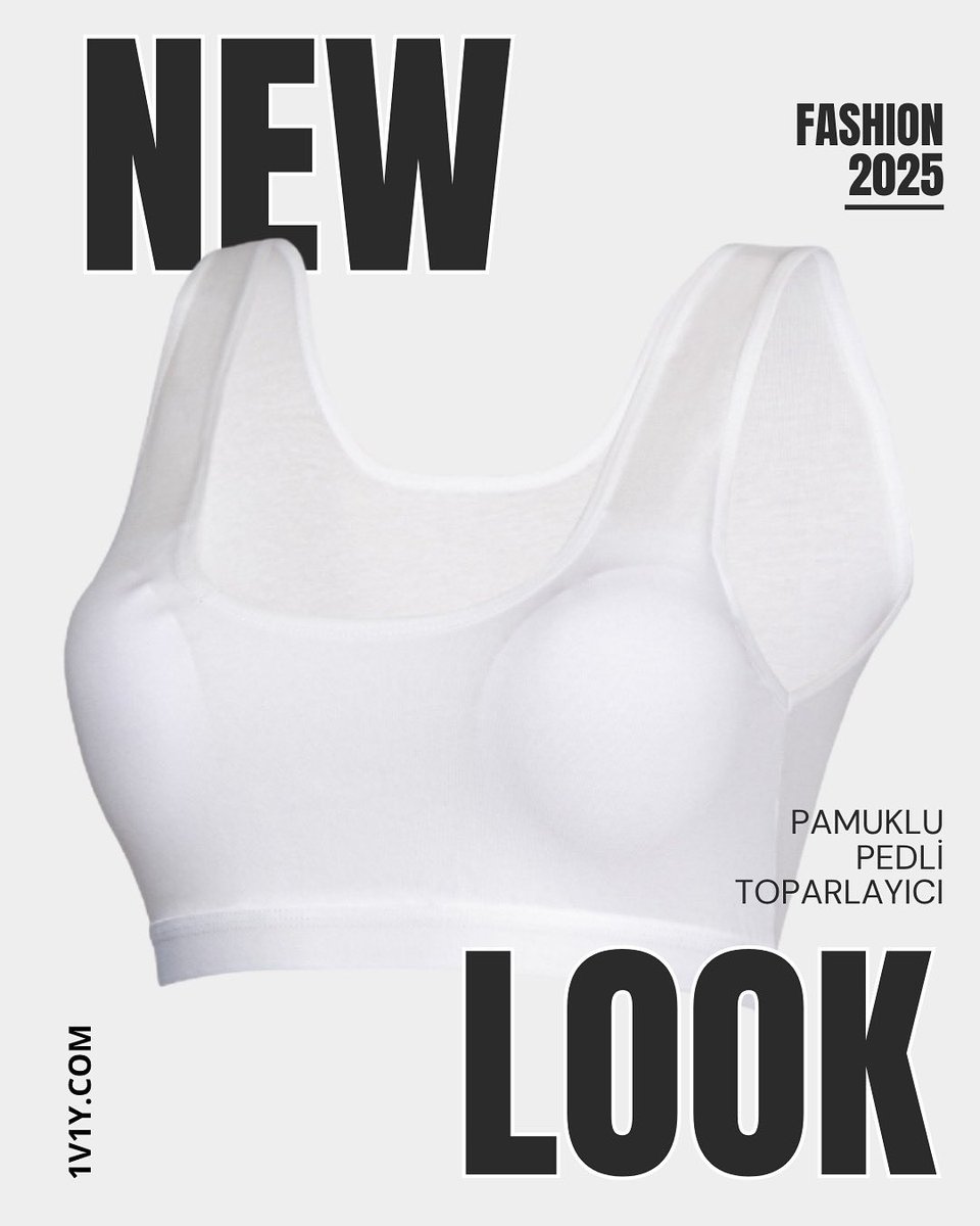 Vücudunuza kusursuz uyum sağlayacak pedli sütyen iç giyimde aradığın konforu sunar. Yüksek pamuk oranına sahip, esnek ve yumuşacık kumaştan üretilen pedli toparlayıcı modelleri 1V1Y’de keşfedin!

#1v1y #underwear #alışveriş #sütyen #içgiyim #kadıniçgiyim #onlinealışveriş #1v1ycom