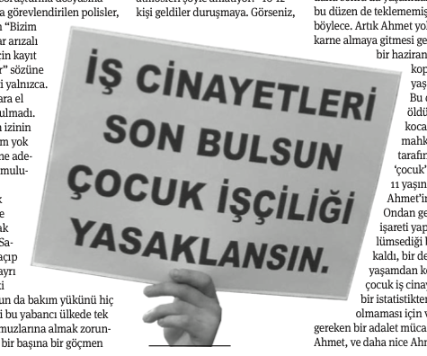 BU SERİ CİNAYETLER SON BULSUN

İşçi sağlığı ve işyeri güvenliğine dair alınmayan önlemler, her gün memleketin her köşesinde emekçi cenazelerinin sıra sıra kalkmasına neden oluyor. 

Ravive Kozmetik fabrikası toplu cinayetinde ölenlerin sayısı 7'ye yükseldi bugün. 

Yetişkin ve