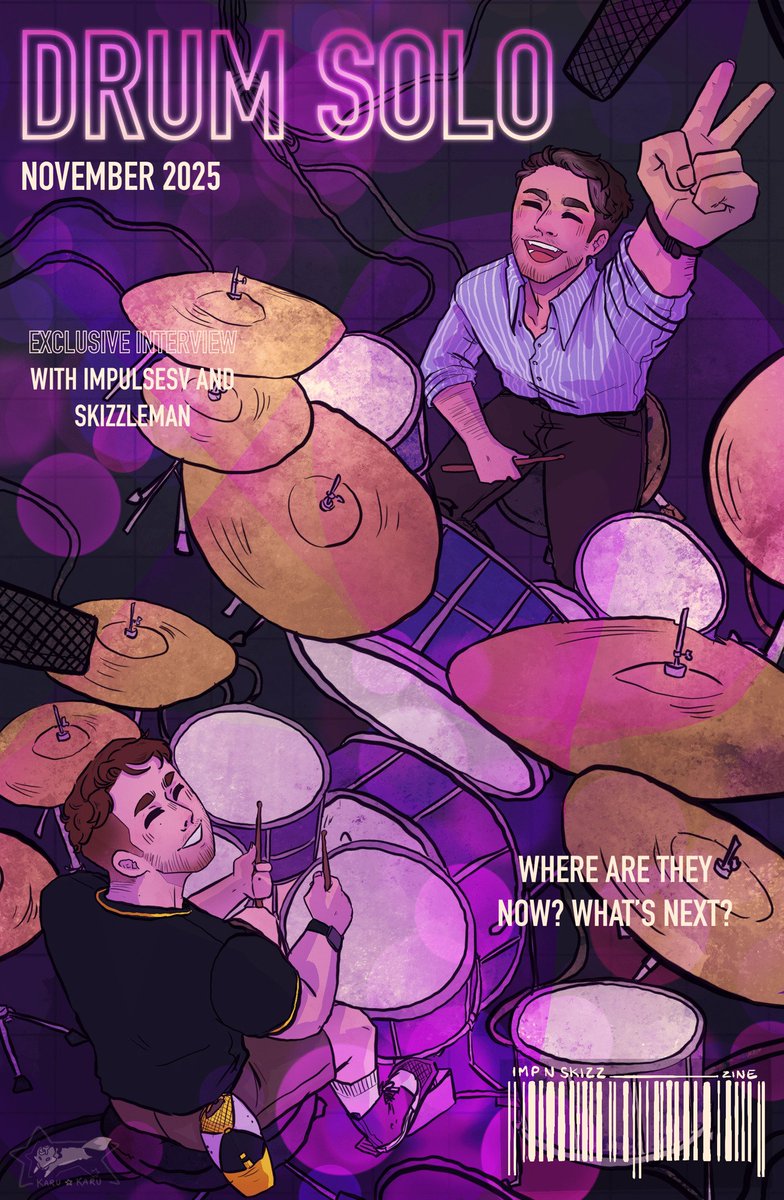 IMP AND SKIZZ ZINE IS OUT, GO CHECK IT PLEASE, THANK YOU :D
<a href="/ImpAndSkizzZine/">Imp&Skizz Zine</a> 

#karukaruart #impandskizzzine #impulsesvfanart #skizzlemanfanart