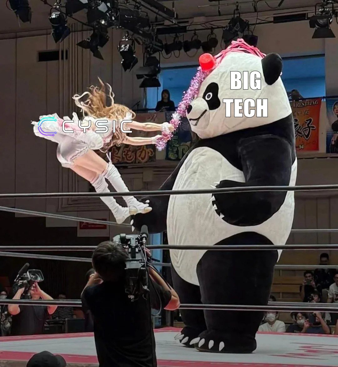 cysic_xyz's tweet image. At first, every giant thinks they're too big to fail…