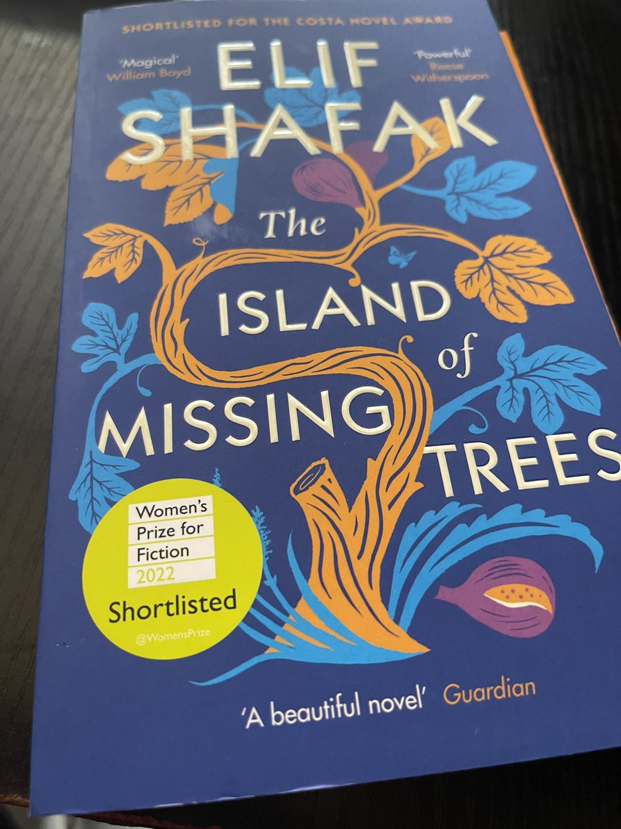 Kriskazy's tweet photo. The Island of Missing Trees by Elif Shafak!! Some readers of this book found the introduction of the 'Fig Tree' weird but for me, the Fig Tree being a  principal narrator was superb!... exposed us to the inner world of the main characters and the book in general♥️.. Great Read. https://t.co/ZwkuFquhLo