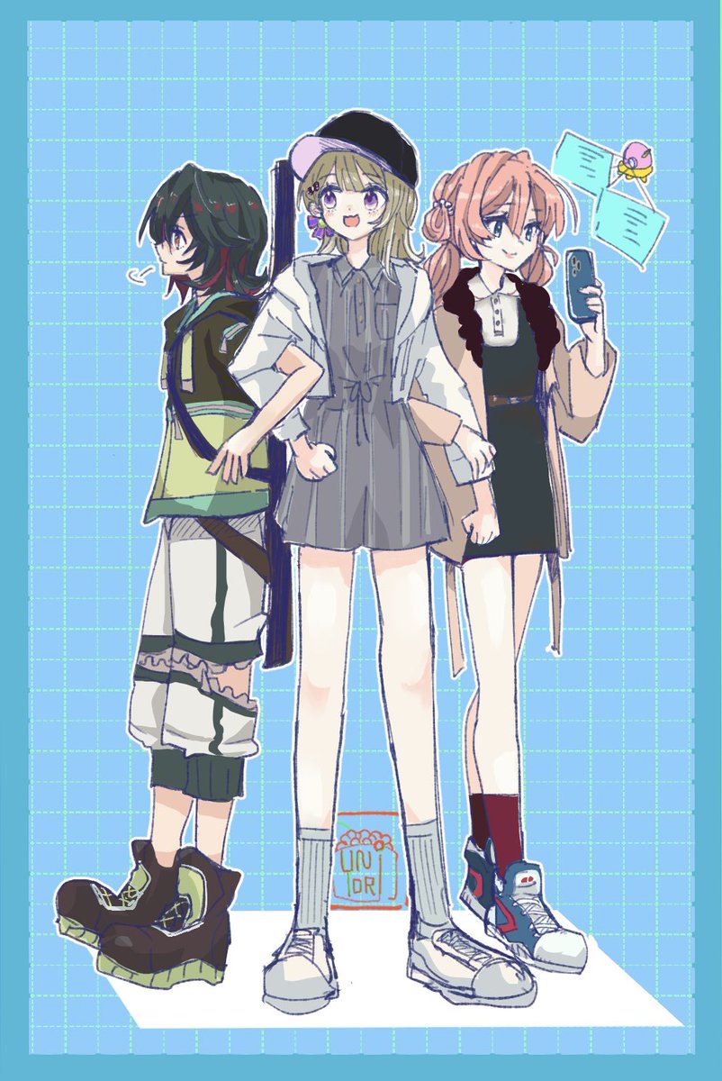 uniyori_gamedev's tweet image. 3Dアクションゲームを開発中🎮

進捗です💮
今週はキャラクター案を主に練ってました！

3Dモデルは現在一人目の仮モデルまで作成実装済(右側)
複数人作る&amp;amp;衣装など素材感UPを目指し勉強中👀

サブスタンスペインター良さそうなのですよね…色々調べます！

 #スーパー開発デー