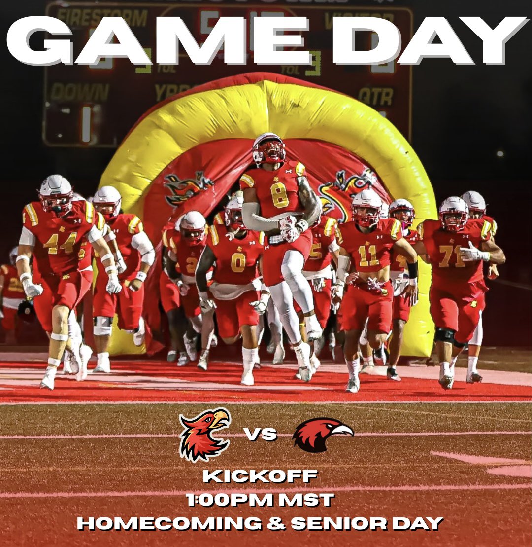 🎉SENIOR DAY &amp; HOMECOMING🎉
🆚Simpson University 
⏰1:00pm
📍Glendale, AZ
🏟️Firestorm Field
🎥 gsacsportsnetwork.com/azchristian/?f…
🎟️ events.hometownticketing.com/boxoffice/ariz…