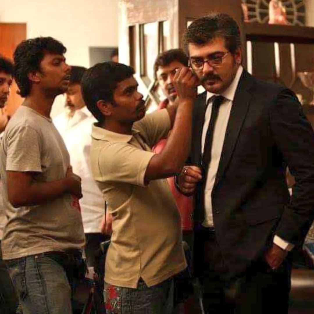 Unseen Pic 🦁🖤
#AjithKumar  #AK64