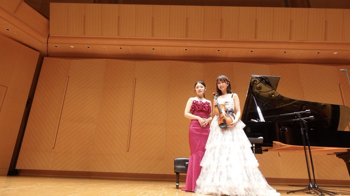 高松亜衣ヴァイオリンリサイタル『Colorless』東京公演、ありがとうご