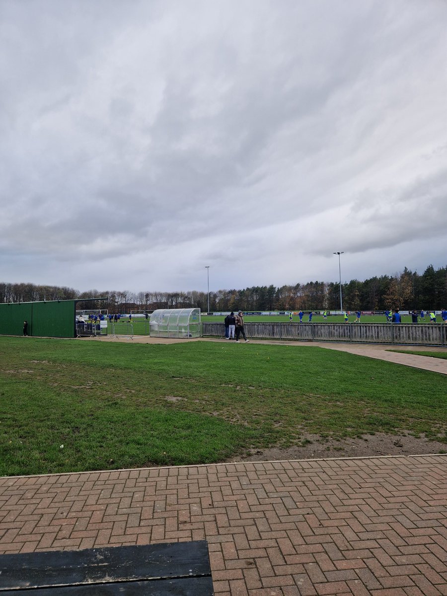 And we are here in Blyth, it's a bit nippy #UTC #TheShedOnTour