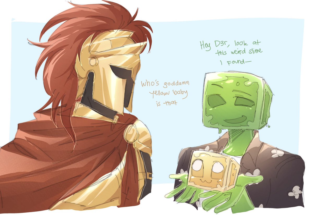 Sun_Fishiey's tweet image. Avery put it back #slimeknight #d3rlord3 #averythemayo #sfawtde
