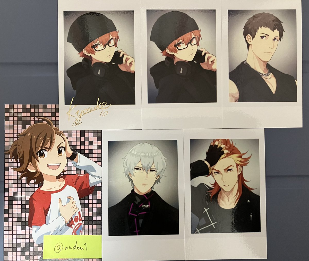 SideM FiFS展 インスタントフォト風カード まとめ売り 特典 箔 交換】SideM FiFS展トレーディングインスタントフォト風カード -等身B