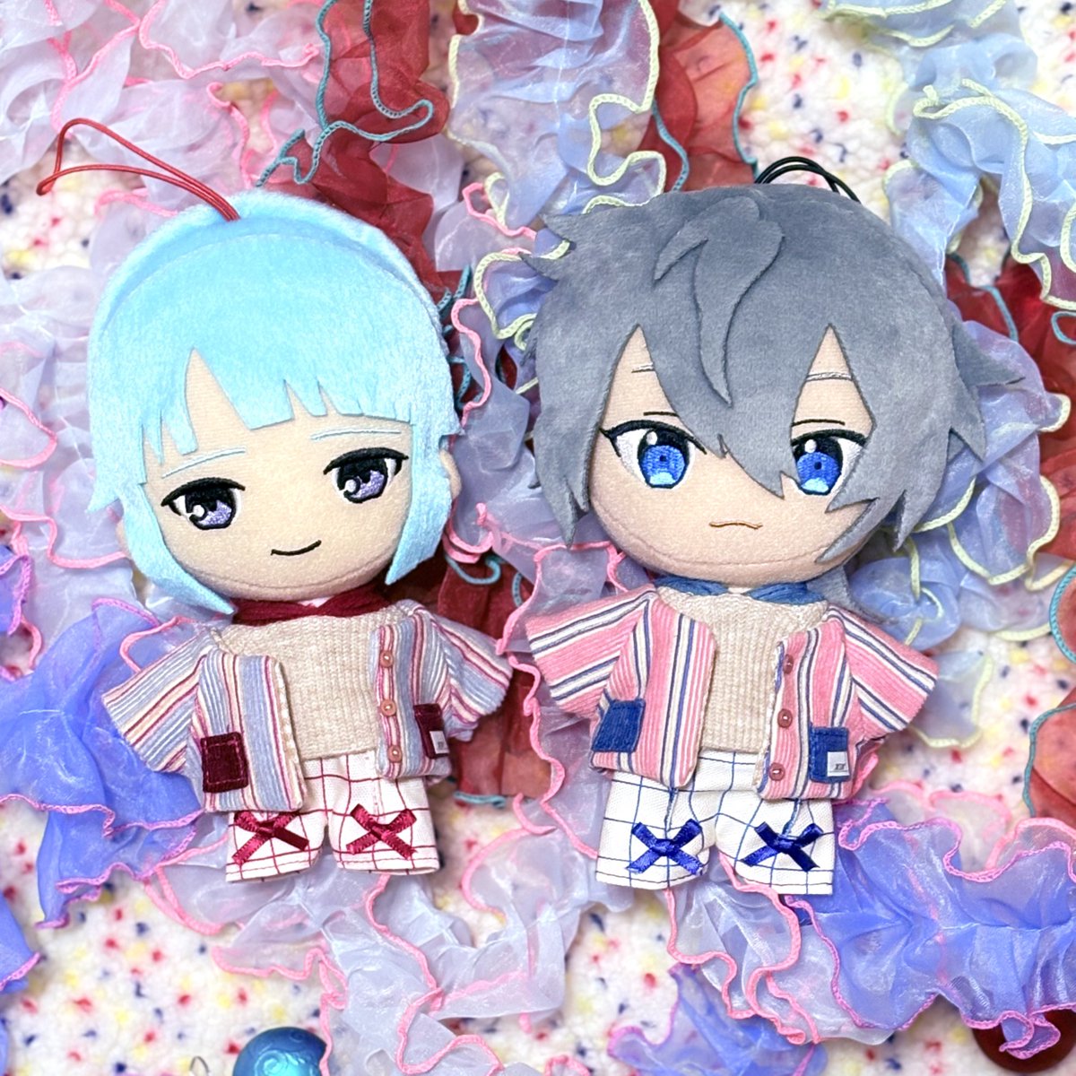 New arrival②___ rétro stripe set ¥3,000- sky / cherry 11/17(Mon