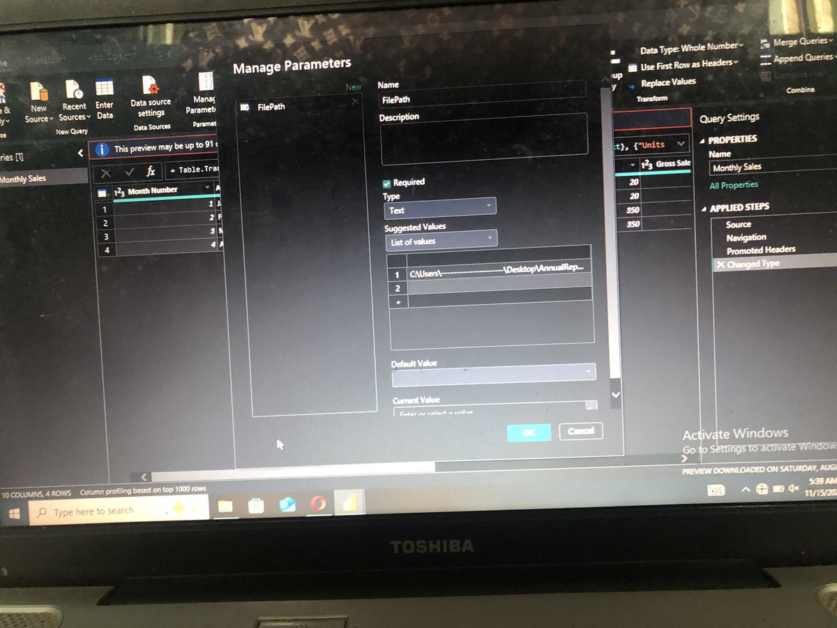 goldmehda01's tweet image. Parameter in PowerBi is a dynamically functions that allows us to dynamically interchange our visualizations from one data source to another.
