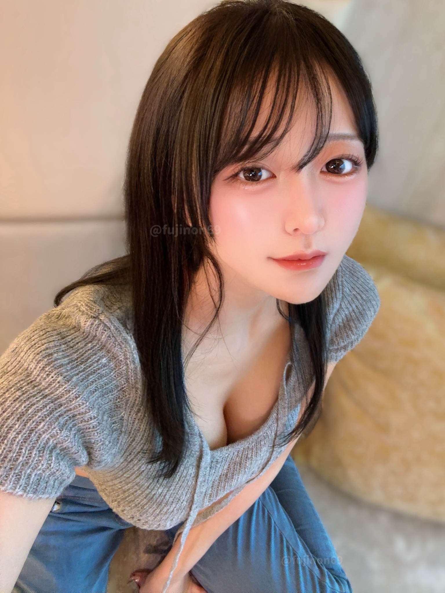 おはよ〜꒰՞ ܸ. . ܸ ՞꒱｜チャットレディ藤乃（@fujinon69）エロ画像まとめ