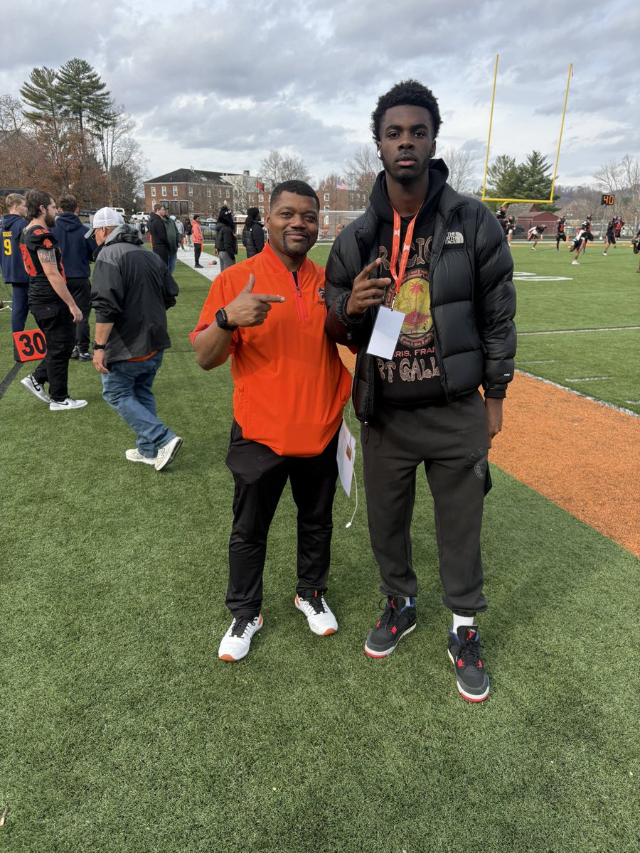 After a great visit and conversation with <a href="/CoachDShanley/">Davis Shanley</a> &amp; <a href="/sethlewis03/">Coach Lew</a> I am Extremely Blessed to Earn an offer from West Virginia Wesleyan! 

<a href="/CoachWalker_23/">Trevor M Walker</a> <a href="/Coachq4_/">Coach Q</a> <a href="/shaunyyboiii/">84</a> <a href="/_stevegotit/">Coach Steve</a> <a href="/Coach_DHarper/">Coach Harper</a>