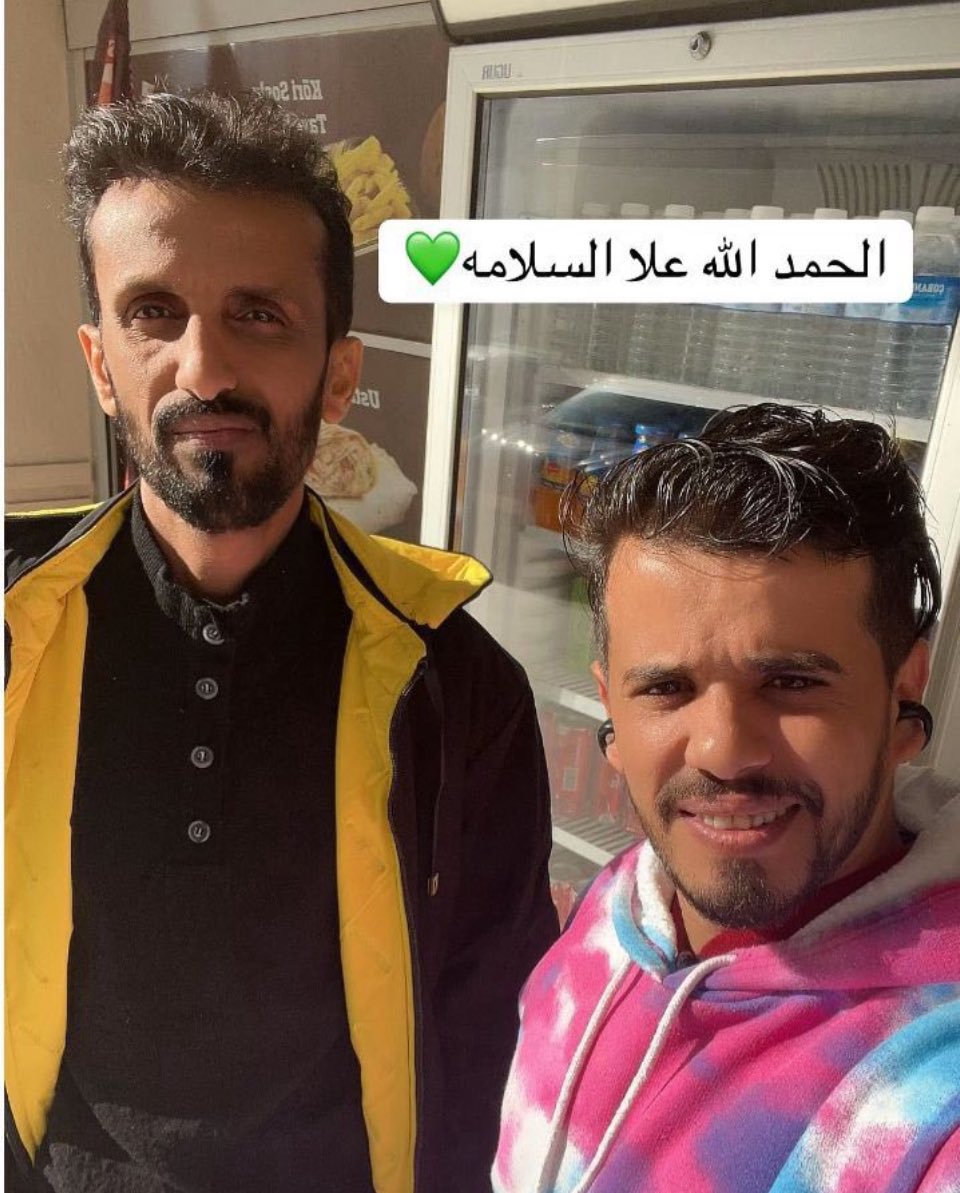 الحمد الله علا السلامه 💚 <a href="/Adelalhasanii/">عادل الحسني</a>