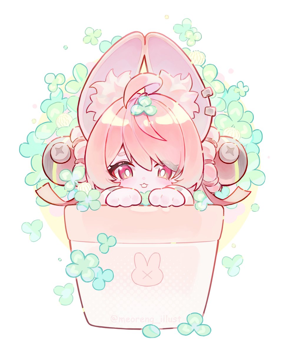 meoreng_illust's tweet photo. 🐰☘️
 #zzzero #ゼンゼロ #Zhao https://t.co/oxzwsjDEvK