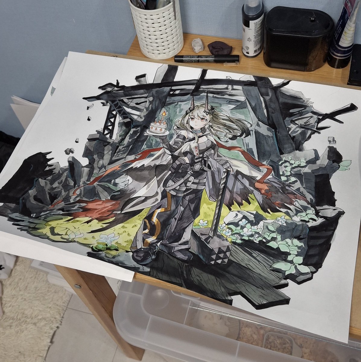 #明日方舟
친구생일 선물
머드락