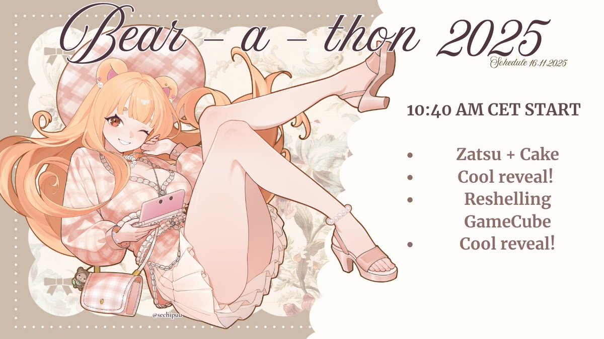 freyaguma's tweet image. 【🌷🩷𝓑𝓮𝓪𝓻 𝓦𝓮𝓮𝓴 𝓘𝓷𝓯𝓸🩷🌷】