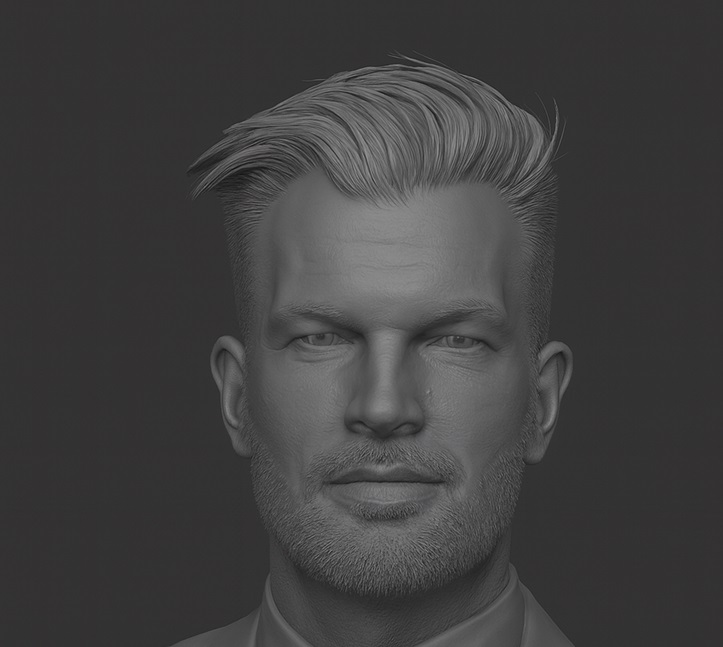 WETENSCHAPPERS VAN DE UNIVERSITEIT VAN HARVARD KONDEN NA JARENLANG DNA-ONDERZOEK EEN 3D-BEELD SAMENSTELLEN VAN DE EERSTE OERMENS DIE ZICHZELF BELANGRIJK GENOEG VOND OM TE STOPPEN MET ROND TE TREKKEN EN EEN DORP ROND ZICHZELF OP TE BOUWEN.