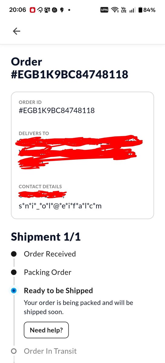 Sandip_1only's tweet photo. @EurekaForbes The product supposed to get delivered by 14/11/2025. Surprisingly the order not yet shipped. Could you please support on this? https://t.co/IwnRhLwSua