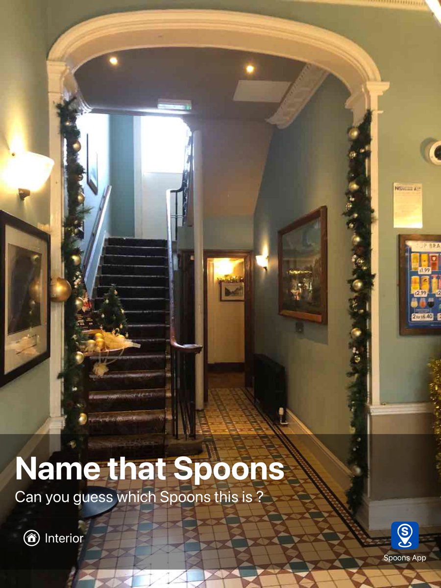 Spoons_App's tweet image. Unexpected visit to a #Wetherspoons today, and what a wonderful one it is. Definitely nailed the Christmas feel inside this one. #Spoons