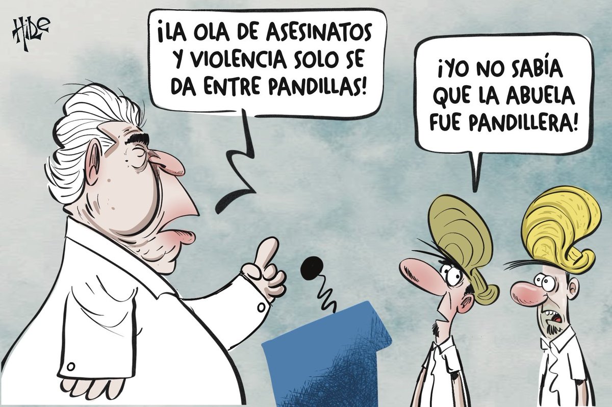 #CaricaturaDelDía para <a href="/prensacom/">La Prensa Panamá</a> ¡Según, todos somos pandilleros!