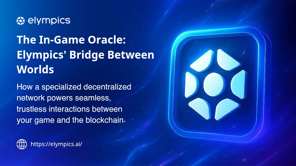 hamza199927's tweet image. 1/8 Ever wonder how games connect to blockchain in real-time without compromising performance? Meet @elympics_ai&apos; In-Game Oracle Network - the silent guardian ensuring seamless Web3 integration. #Elympics #BlockchainTech