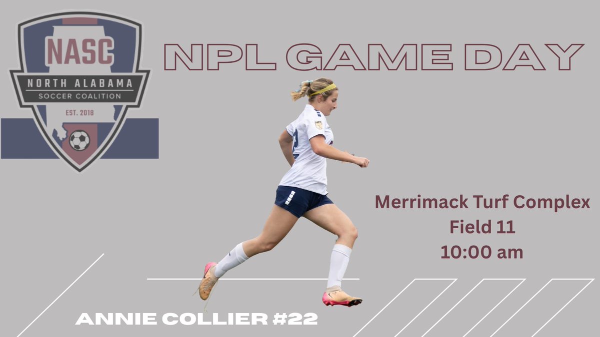 Ready to compete in another NPL game today! ⚽️ <a href="/northalabamasc/">North Alabama SC</a>