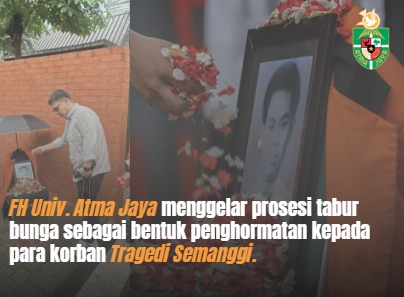 candrakrndewi's tweet photo. aksi tabur bunga yg penuh makna. Semoga keadilan bisa terwujud suatu hari nanti. Kalian bikin bangga! #FHAtmajaya https://t.co/YCQpVxGboo