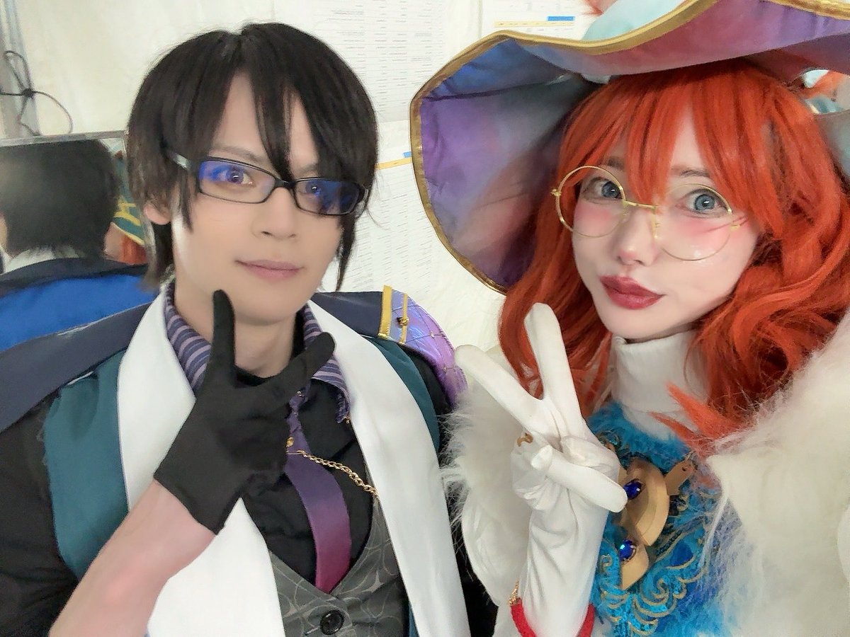 aquangle's tweet photo. ランウェイ前に何とか写真撮れましたぁあああ!!
ありがとうございました♪
今回も素敵でした( *´艸)( 艸`*)
#富士コス #fujicos #shimizu #清水 #LeagueOfLegends #오로라 #롤 #英雄聯盟 #lol #esports #amairo #vspo https://t.co/cmq8D7Tspt