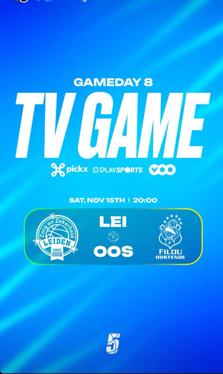 Topper: blijft BCO ongeslagen tegen Leiden?

🇧🇪 Oostende: constant, wint altijd, meestal met ±10 punten, <a href="/bratanovicharis/">Brata</a> in topvorm, 1ste werkdag <a href="/SamyV09/">Sam Van Rossom</a>
als GM

🇳🇱 Leiden: Nederlanders indrukwekkende vooruitgang in vgl. met vorig seizoen

19u45 <a href="/playsports/">Play Sports</a>
/ <a href="/PickxSports/">Pickx Sports</a> #BNXT